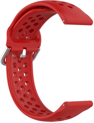 Curea pentru Samsung Galaxy Watch 4/5/Active 2 Huawei Watch GT 3 42mm/GT 3 Pro 43mm Watchband 20mm F946 Red 