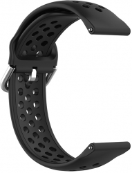Curea pentru Samsung Galaxy Watch 4/5/Active 2 Huawei Watch GT 3 42mm/GT 3 Pro 43mm Watchband 20mm F948 Black 