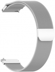 Curea pentru Samsung Galaxy Watch 4/5/Active 2 Huawei Watch GT 3 42mm/GT 3 Pro 43mm Watchband 20mm F953 Silver 