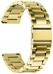 Curea pentru Samsung Galaxy Watch 4/5/Active 2 Huawei Watch GT 3 42mm/GT 3 Pro 43mm Watchband 20mm F774 Gold 