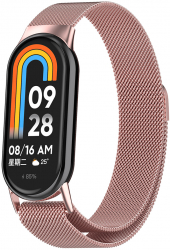 Curea pentru Xiaomi Mi Band 8/8 NFC Watchband Z196 Rose Pink
