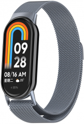 Curea pentru Xiaomi Mi Band 8/8 NFC Watchband Z198 Gray 