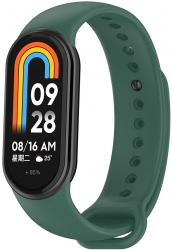 Curea pentru Xiaomi Mi Band 8/8 NFC Watchband Z202 Dark Green 