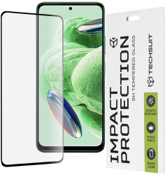 Folie de protectie din sticla pentru Xiaomi Redmi Note 12 5G/Note 12 4G/Poco X5 Negru 