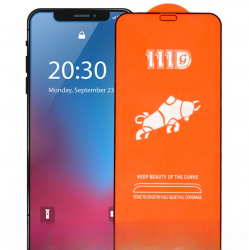 Folie pentru Honor 90 111D Full Cover/Full Glue Glass/3D Curved Screen M160 Sticla securizata Black 
