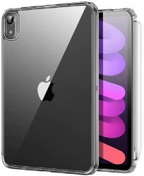 Husa de protectie compatibila cu Apple iPad Mini 6 2021 Classic Hybrid TPU Transparent 