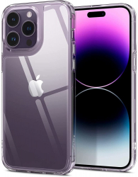 Husa de protectie compatibila cu Apple iPhone 14 Pro Max PU Transparenta 