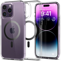 Husa de protectie compatibila cu Apple iPhone 14 Pro Max Soft Silicon Gri 