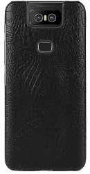 Husa de protectie compatibila cu Asus Zenfone 6 ShockProof Crocodile snap on plastic Negru 