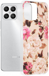 Husa de protectie compatibila cu Honor X8 4G PU Bej 