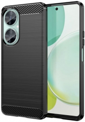Husa Protectie pentru Huawei nova 11i Impact Safe Carbon Silicone G981 Termoplastic Negru 