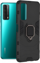 Husa de protectie compatibila cu Huawei P Smart 2021 Soft Silicon Negru 