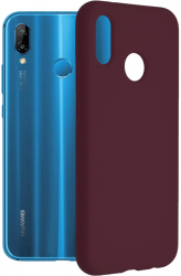 Husa de protectie compatibila cu Huawei P20 Lite Soft Silicon Violet 