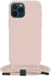 Husa pentru iPhone 12 Pro Max Techsuit Crossbody Lanyard Pink 