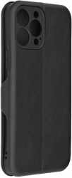 Husa de protectie compatibila cu iPhone 13 Pro Max Piele ecologica Negru 