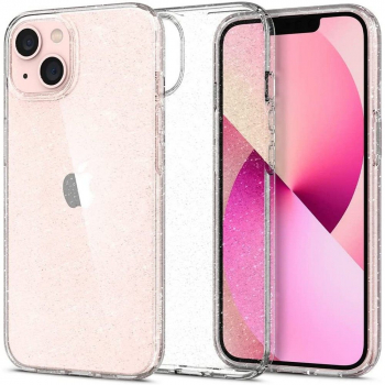 Husa pentru iPhone 13 Spigen Liquid Crystal Glitter Crystal Quartz 