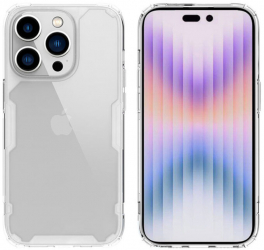 Husa de protectie compatibila cu iPhone 14 Pro Max Nature Pro Case TPU Transparent 