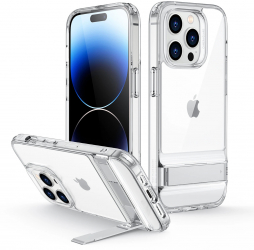 Husa pentru iPhone 14 Pro ESR Air Shield Boost Kickstand Clear 