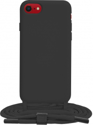 Husa pentru iPhone SE 2 SE 2020/SE 3 SE 2022 Techsuit Crossbody Lanyard Black 