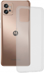 Husa de protectie compatibila cu Motorola Moto G32 PU Transparenta 