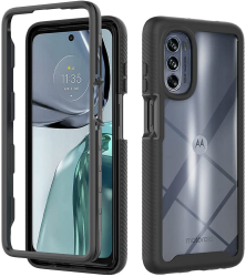 Husa de protectie compatibila cu Motorola Moto G62 5G PC Negru 