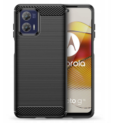 Husa Cu Grad Ridicat de Protectie pentru Motorola Moto G73 Elite Content B2360 Thermoresistant plastic Intense Darkness 
