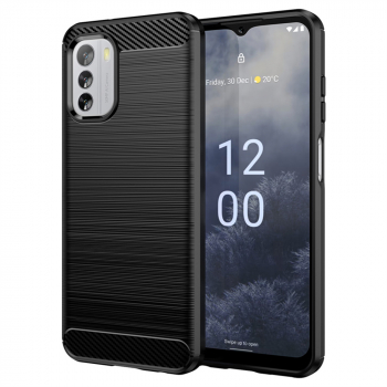 Husa Protectie pentru Nokia G60 Lightweight Carbon Silicone G1934 Termoplastic Negru