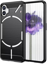 Husa de protectie compatibila cu Nothing Phone 1 PU Negru