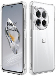 Husa de protectie compatibila cu OnePlus 12 ShockProof Clear Silicone Transparent 