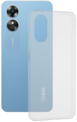 Husa de protectie compatibila cu Oppo A17 PU Transparenta 