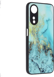 Husa de protectie compatibila cu Oppo A58/A78 PC Bleu 