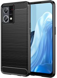 Husa de protectie compatibila cu Oppo Reno7 4G PU Negru 