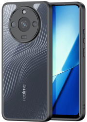 Husa de protectie compatibila cu Realme 11 PU Negru 