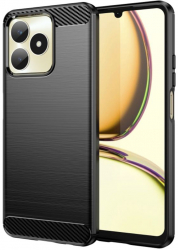 Husa de protectie compatibila cu Realme C53 PU Negru 