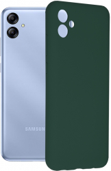 Husa pentru Samsung Galaxy A04e Silicon Dark Green 