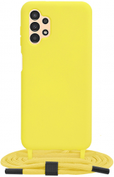 Husa de protectie compatibila cu Samsung Galaxy A13 4G Metal Galben 
