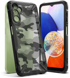 Husa pentru Samsung Galaxy A14 4G/5G Policarbonat Camo Black