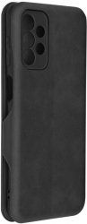 Husa de protectie compatibila cu Samsung Galaxy A23/A23 5G Piele ecologica Negru 