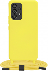 Husa de protectie compatibila cu Samsung Galaxy A53 5G Metal Galben 