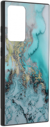 Husa de protectie compatibila cu Samsung Galaxy Note 20 Ultra / Note 20 Ultra 5G Glaze Series TPU Blue Ocean Multicolor