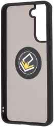 Husa de protectie compatibila cu Samsung Galaxy S21 5G Metal Negru 