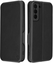 Husa pentru Samsung Galaxy S21 FE Techsuit Safe Wallet Plus Black 