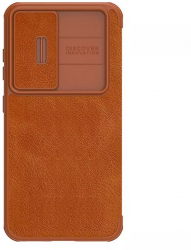 Husa pentru Samsung Galaxy S23 Plus Nillkin QIN Leather Pro Case Brown 