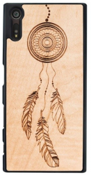 Husa de protectie compatibila cu Sony Xperia XZ model Dream Catcher TPU Maro 
