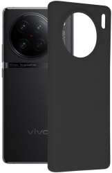Husa de protectie compatibila cu Vivo X90 Pro Soft Silicon Negru 