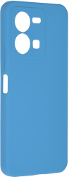 Husa de protectie compatibila cu Vivo Y35 Soft Silicon Albastru 