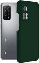 Husa pentru Xiaomi Mi 10T 5G/Mi 10T Pro 5G Techsuit Soft Edge Silicone Dark Green 