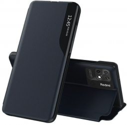 Husa de protectie compatibila cu Xiaomi Redmi 10C Piele ecologica Albastru 