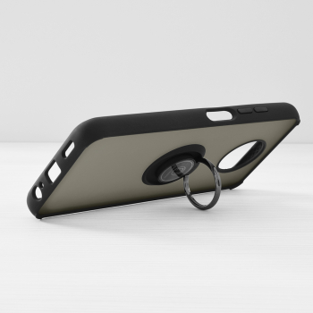 Husa de protectie compatibila cu Xiaomi Redmi Note 9T 5G Metal Negru 