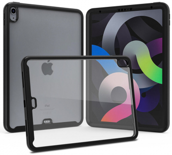 Husa de protectie Defense360 pentru tableta compatibila cu Apple iPad Air 4/iPad Air 5 2020/2022 margini intarite folie de protectie inclu 